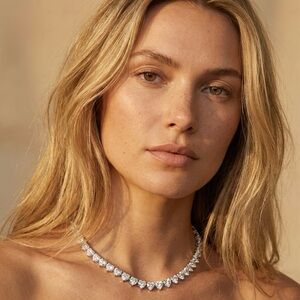 New Gold Plated Broken Heart Necklace